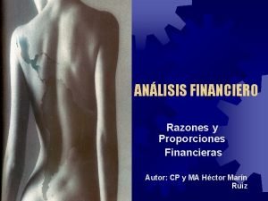 Proporciones financieras