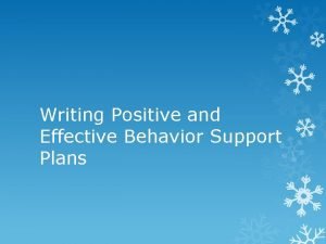 Ferb behavior support plan