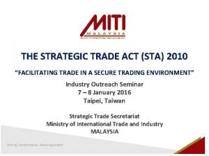 Bell trade act