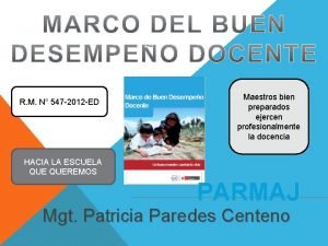 Estructura de un desempeño de aprendizaje Estructura de un desempeño de aprendizaje
