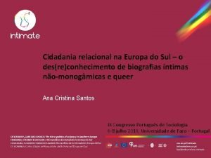 Cidadania relacional na Europa do Sul o desreconhecimento