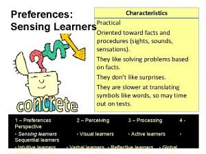 Sensing learners characteristics