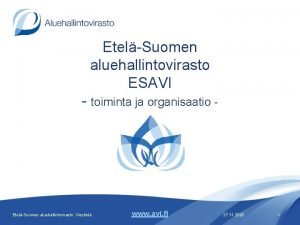 Etelä suomen avi