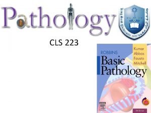 CLS 223 Lecture 7 Circulatory Disturbance Classification 1