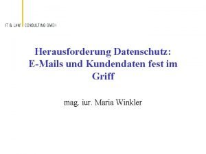 Griff herausforderung