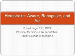 Dr robert lugo