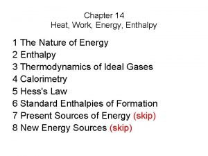 Enthalpy of melting of ice