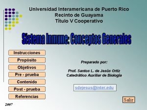 Universidad Interamericana de Puerto Rico Recinto de Guayama