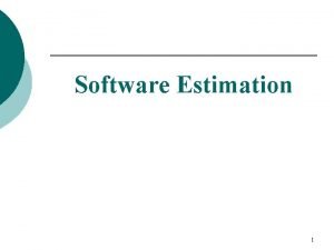 Software estimation demystifying the black art Software estimation demystifying the black art