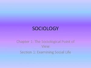 By adopting a sociological imagination