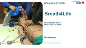 REANIMACION RCPB Breath 4 Life Reanimation Device Multi