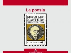 La poesia Che cos la poesia Un linguaggio