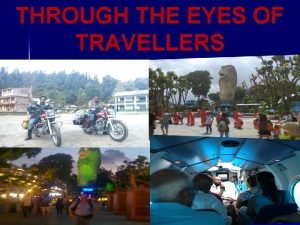 Through the eyes of travellers