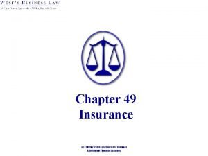 Insurance arrangement Insurance arrangement