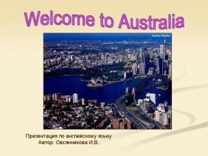 What is the capital of australia sydney