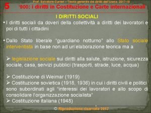 5 Prof Salvatore Curreri Teoria generale dei diritti