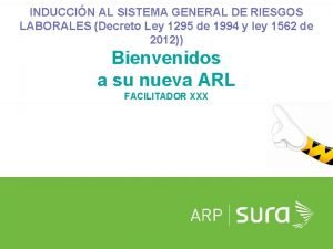 Programa de reintegro laboral arl sura