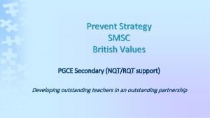 Prevent Strategy SMSC British Values PGCE Secondary NQTRQT