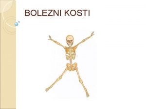 Bolezni kosti