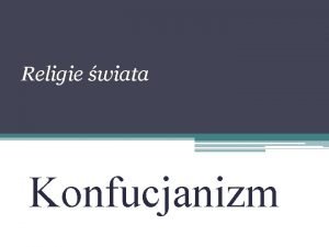 Konfucjanizm