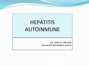 Score simplificado hepatitis autoinmune