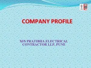 Electrical contractor profile