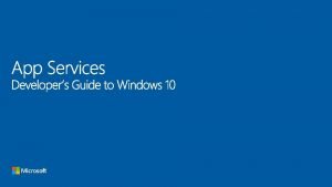 Client App A App with App Service Background Client App A App with App Service Background