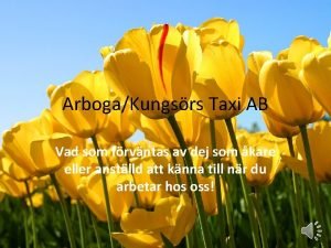 Taxi arboga