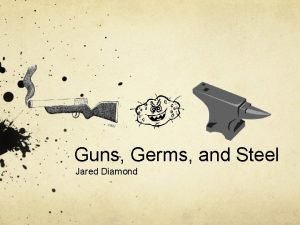 Guns Germs and Steel Jared Diamond Yalis Question