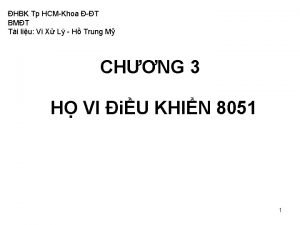 HBK Tp HCMKhoa T BMT Ti liu Vi