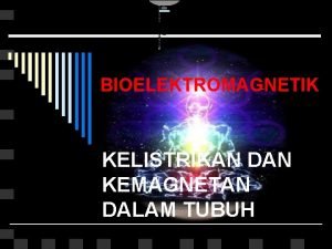 Bioelektromagnetik