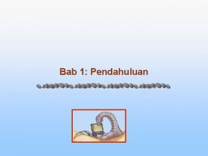 Bab 1 Pendahuluan Bab 1 Pendahuluan n Fungsi