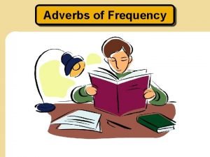 Habits frequency adverbs