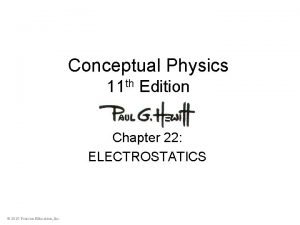 Conceptual physics chapter 22: electrostatics answers