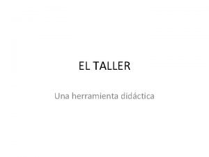 Taller 1