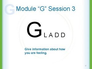 Hello do i know you module g