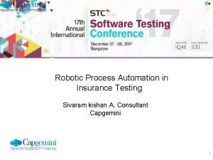Test automation for insurance Test automation for insurance
