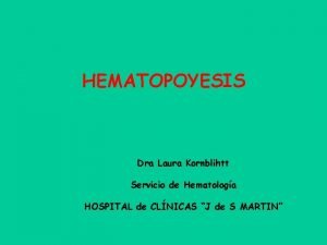 Hematopoyesis