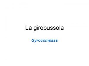Girobussola