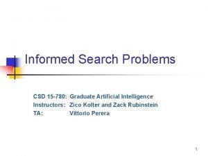 15-780 graduate artificial intelligence