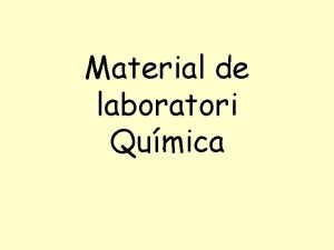 Instruments de mesura laboratori Instruments de mesura laboratori