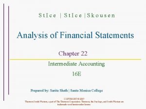 Common sized financial statements