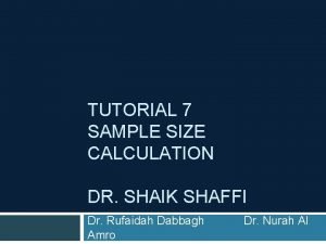 Dr shaffi