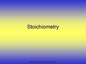 Stoichiometry http www unit 5 orgchemistryStoichiometry html Table
