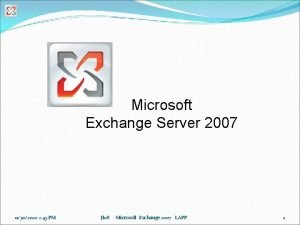 Microsoft Exchange Server 2007 11302020 2 45 PM