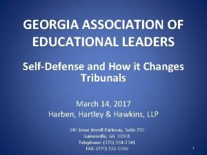 Georgia association of educational leaders