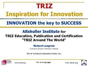 Triz 40 principles