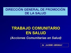 Sectorización en salud