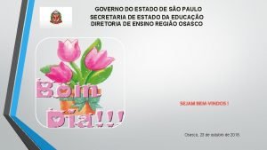 GOVERNO DO ESTADO DE SO PAULO SECRETARIA DE