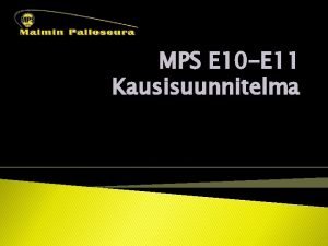 Kausisuunnitelma pohja